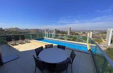 Imagem: O apartamento possui 1 Dormitório, 2 Banheiros, 2 Vagas na