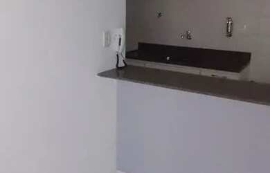 Imagem: O apartamento possui 1 Dormitório, 1 Vaga na garagem, 42m²