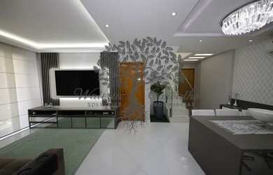 Imagem: O apartamento na cobertura possui 4 Dormitórios, 4 Banheiros