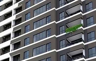 Imagem: O apartamento possui 2 Dormitórios, 2 Banheiros, 1 Vaga na