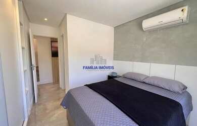 Imagem 11: Casa Sobreposta Alta a Venda 3 Suítes Churrasqueira Marapé Santos SP