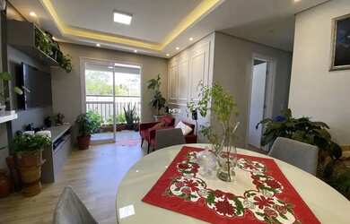 Imagem: O apartamento possui 2 Dormitórios, 2 Banheiros, 2 Vagas na