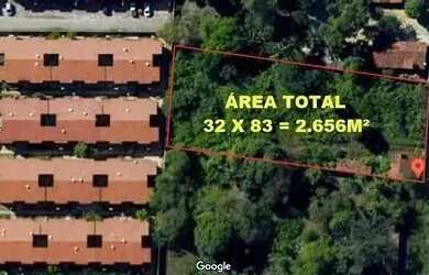 Imagem: O terreno possui 2656m² de Área e está localizado em Paupina