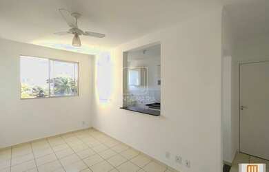 Imagem: O apartamento possui 2 Dormitórios, 1 Banheiro, 1 Vaga na garagem