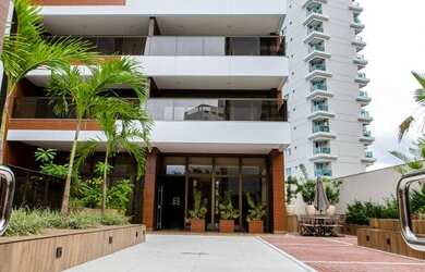 Imagem: O apartamento possui 1 Dormitório, 2 Banheiros, 1 Vaga na garagem