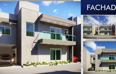 Imagem: A casa em condomínio possui 4 Dormitórios, 5 Banheiros, 2