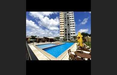 Imagem: O apartamento possui 1 Dormitório, 1 Banheiro, 1 Vaga na garagem