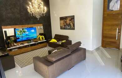 Imagem: A casa em condomínio possui 3 Dormitórios, 5 Banheiros, 4