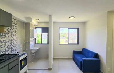 Imagem: O apartamento possui 2 Dormitórios, 1 Banheiro, 35m² de Área