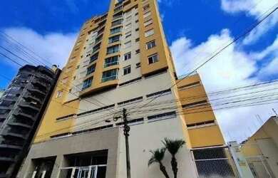 Imagem: O apartamento possui 1 Dormitório, 1 Banheiro, 1 Vaga na garagem