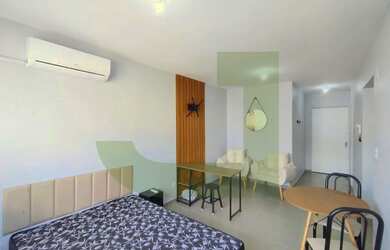 Imagem: O studio possui 1 Dormitório, 1 Banheiro, 32m² de Área, Imóvel