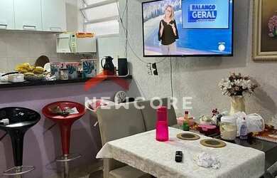 Imagem: O studio possui 1 Dormitório, 1 Banheiro, 1 Vaga na garagem