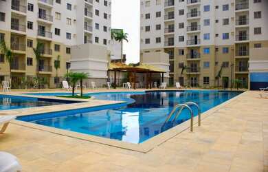 Imagem: O apartamento possui 2 Dormitórios, 2 Banheiros, 1 Vaga na