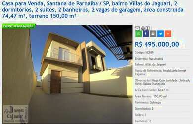 Imagem 15: Belo Sobrado, Residencial Nova Jaguari em Santana de Parnaíba, Quintal...