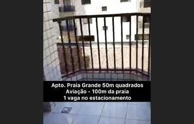 Imagem 5: Apartamento Praia Grande 50m² Bairro Aviação 100m da Praia