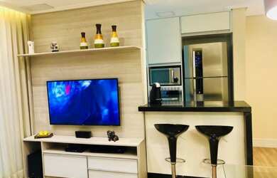 Imagem: O apartamento possui 2 Dormitórios, 2 Banheiros, 1 Vaga na