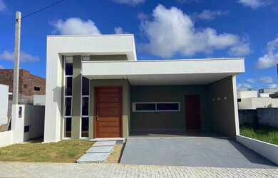 Imagem: A casa em condomínio possui 3 Dormitórios, 3 Banheiros, 2