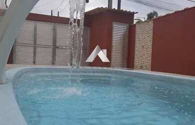 Imagem 14: Casa com piscina a venda na Praia de Mongaguá R$ 240.000,00 a vista 1...