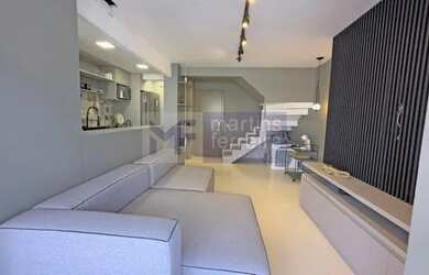 Imagem: O apartamento na cobertura possui 3 Dormitórios, 4 Banheiros