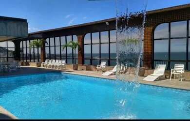 Imagem: O apartamento possui 1 Dormitório, 1 Banheiro, 1 Vaga na garagem