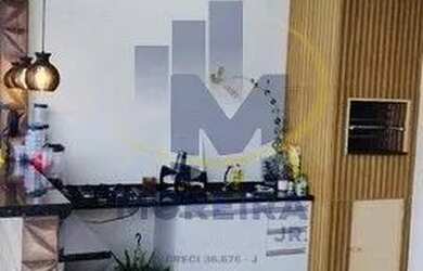 Imagem: A casa possui 1 Dormitório, 1 Banheiro, 2 Vagas na garagem