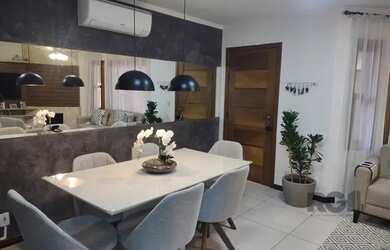 Imagem: A casa em condomínio possui 3 Dormitórios, 3 Banheiros, 2