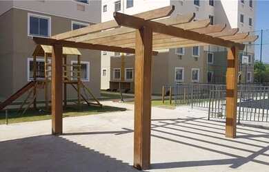 Imagem: O apartamento possui 2 Dormitórios, 1 Banheiro, 45m² de Área