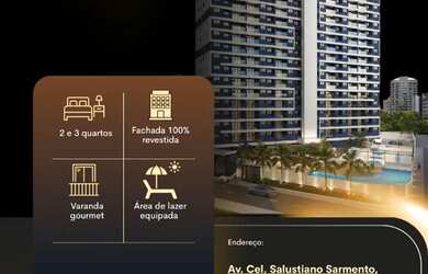 Imagem: O apartamento possui 2 Dormitórios, 2 Banheiros, 1 Vaga na