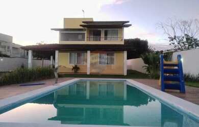 Imagem: A casa em condomínio possui 5 Dormitórios, 5 Banheiros, 5