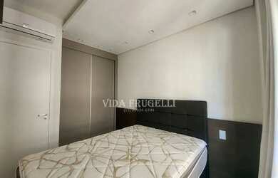 Imagem 11: Apartamento de 31m² mobiliado, com 1 suíte, ar-condicionado e varanda. Pinheiros, São Paul