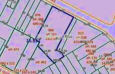 Imagem: O terreno possui 1.302m² de Área e está localizado em Vila