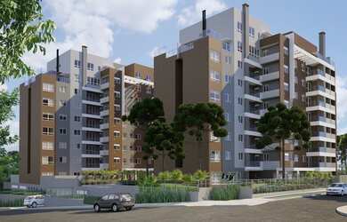 Imagem: O apartamento possui 3 Dormitórios, 2 Banheiros, 2 Vagas na