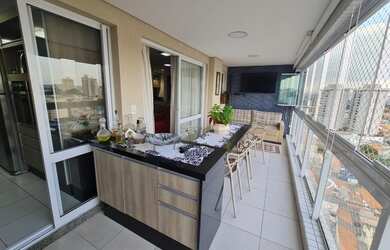 Imagem: O apartamento possui 3 Dormitórios, 3 Banheiros, 3 Vagas na