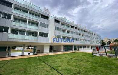 Imagem: O apartamento possui 1 Dormitório, 1 Banheiro, 1 Vaga na garagem