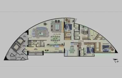 Imagem 12: EM-Mirante Capibaribe no Pina alto padrão luxuoso na Melhor localização...