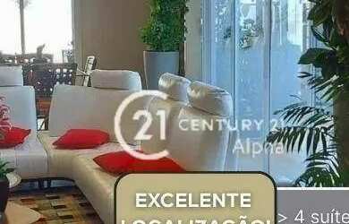 Imagem: A casa em condomínio possui 4 Dormitórios, 5 Banheiros, 4