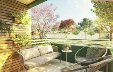 Imagem: O apartamento possui 2 Dormitórios, 2 Banheiros, 1 Vaga na