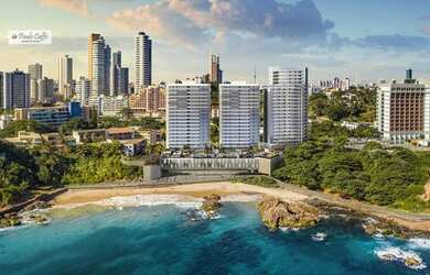 Imagem: O apartamento possui 1 Dormitório, 1 Banheiro, 1 Vaga na garagem