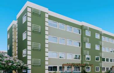 Imagem: O apartamento possui 2 Dormitórios, 1 Banheiro e 45m² de Área