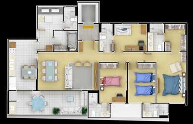 Imagem 9: Apartamento para Venda em Natal, TIROL, 4 dormitórios, 4 suítes, 6 banheiros,...