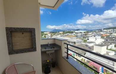 Imagem: O apartamento na cobertura possui 3 Dormitórios, 3 Banheiros