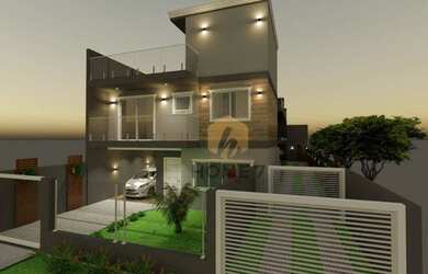 Imagem 1: Sobrado à venda, 136 m² por R$ 720.000,00 - Xaxim - Curitiba/PR