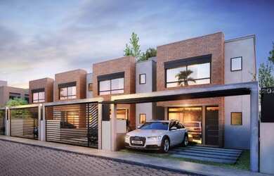 Imagem: A casa possui 3 Dormitórios, 2 Banheiros, 120m² de Área e