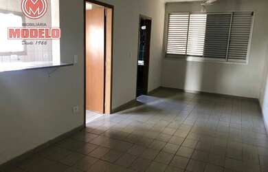 Imagem: O apartamento possui 1 Dormitório, 1 Banheiro, 1 Vaga na garagem