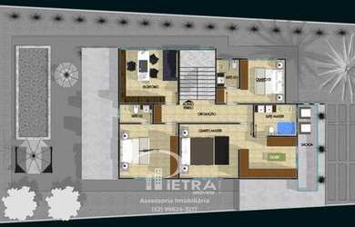 Imagem 5: Casa de condomínio sobrado para venda tem 300 metros quadrados com 5...