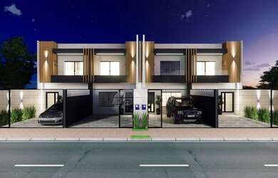 Imagem: A casa possui 3 Dormitórios, 4 Banheiros, 1 Vaga na garagem