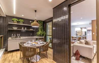 Imagem: O apartamento possui 3 Dormitórios, 3 Banheiros, 2 Vagas na