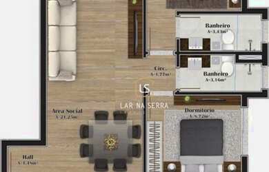 Imagem 10: Apartamento à venda, 105 m² por R$ 990.000,00 - Vila Suíça - Gramado/RS