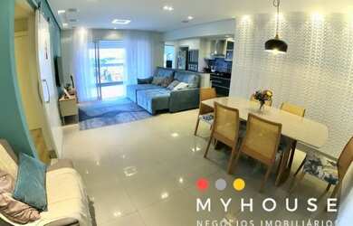 Imagem: O apartamento possui 3 Dormitórios, 3 Banheiros, 3 Vagas na