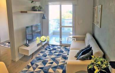 Imagem: O apartamento possui 1 Dormitório, 1 Banheiro, 1 Vaga na garagem